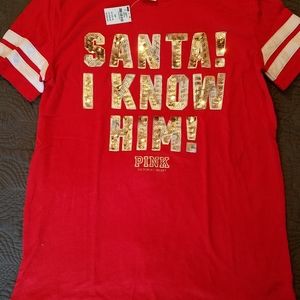 PINK Christmas shirt